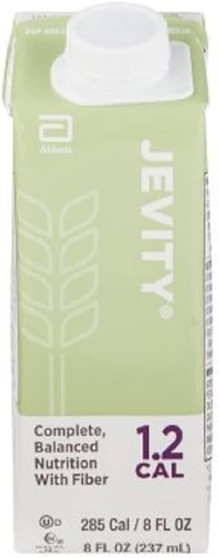 Jevity 1.2 Cal Nutritional Supplement Unflavored (Jevity 1.2 Cal - 8 oz Cartons) 1 / Case of 24 Cartons, 8 Fl Oz (Pack of 24)