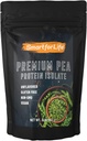 Smart for Life Pea Protein Powder Meal Erstatning Shake - 2 Punds - Organic Vegan BCAA 's Loaded Plant Protein Powder - Keto Friendly and Vegetarian Plant Based Protein Powder - Nem til Digest