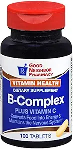BNP Vitamin Sundhed B- Complex Plus C-vitamin (100 tabletter)