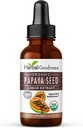 Papaya Frø 1oz - Økologisk superfood til fordøjelsesenzymer, Gut Health- Non- GMO, Rå, og ubehandlet til holistisk wellness