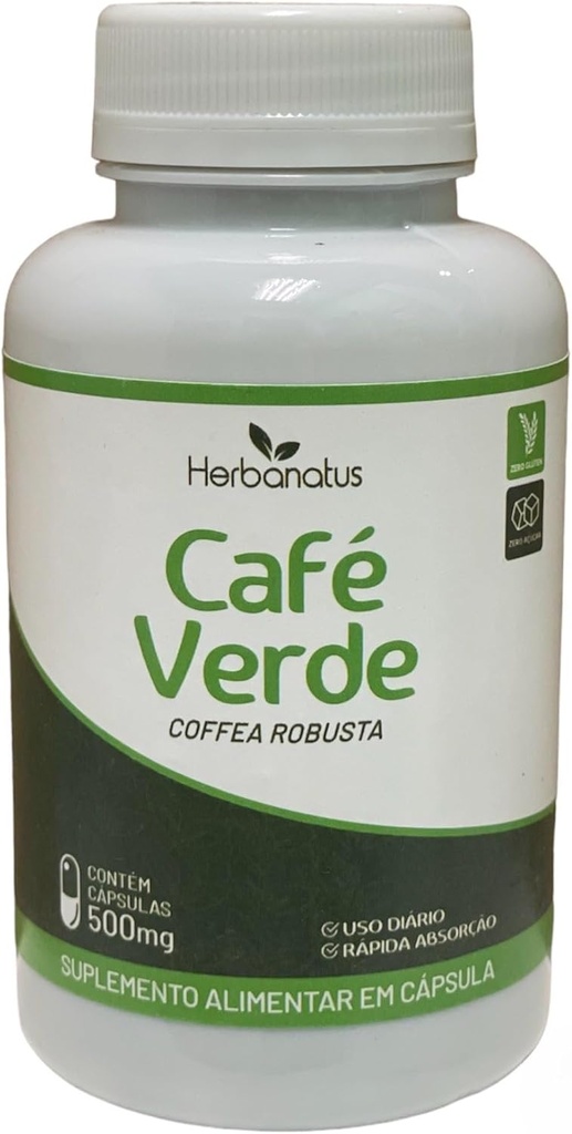 Cafe Verde 500mg - 120cps (grøn kaffe)