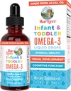 MaryRuth Organics Infant and Toddler Omega-3 Liquid Drops by Dex124; 200mg DHA and 2mg EPA Per Serving Dex124; Total Wellness and Sund Development