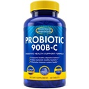Nutrition Essentials Probiotika til kvinder og mænd - med Lactase Enzyme og Prebiotic Fiber til fordøjelse - 80 Procent + mere Potent supplement til Gut Health Support - Vegansk formel