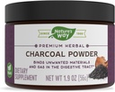 Nature 's Way Premium Herbal Charcoal Powder, 800 mg Per servering; Powder; BPA Free Packaging (Packaging May Vary)