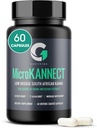 Micro Kannect kapsler med 3% Kanna Alkaloid Name 124; Elevates Mood, Øger energi niveauer, Forbedrer Mental Klarhed Beeg 124; Sceletium Tortuosum Daglige kosttilskud til mænd og kvinder 60 Servering