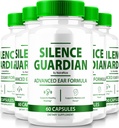 (5 Pack) Silence Guardian - Advanced Ear Formel, Official Formel for 360 Hørestøtte, Alle naturlige ingredienser til at vedligeholde Auditory Health, SilenceGuardian anmeldelse (300 kapsler)