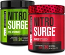 Jacked Factory Nitrovolume Pre- Workout i Green Apple & Fruit Punch Nitrovolume Shred Thermogen Pre- Workout for mænd og kvinder