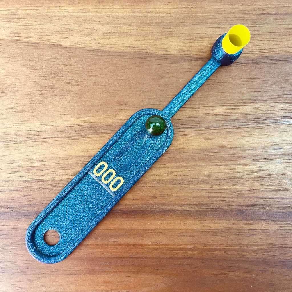 Single Capsule Scoop - Størrelse 000 - Et værktøj til vejning og påfyldning kapsler (Fyldningsværktøj til tomme piller kapsler Filler, Kapsler Størrelse # 000 00 0 1 2 3 4 5 (000 Capsule Størrelse)