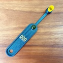 Single Capsule Scoop - Størrelse 000 - Et værktøj til vejning og påfyldning kapsler (Fyldningsværktøj til tomme piller kapsler Filler, Kapsler Størrelse # 000 00 0 1 2 3 4 5 (000 Capsule Størrelse)