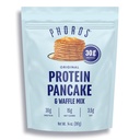 Protein Pancake Mix & Protein Waffle Mix by Phoros Nutrition, 30g Protein, Lav Carb, High Protein, Keto-Friendly, Whey Protein, Hel Korn Havre, Hel Hvede Pancakes, Just Add Water (Original)