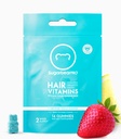 SugarBearPro Hår Vitamin Gummy 14 Day Supply Extra Strength Biotin 6000mcg, Vækst til mænd og kvinder, Vegan Vitamin B12, MSM, Inositol, Omega 3, Elderberry, Certified Kosher, Halal, Cruelty- Free