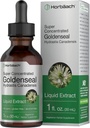 Horbäach Goldenseal Root Tincture against 124; 1 Fl Oz124; Liquid Extract Supplement 124; Hydrastis Canadensis Herb Drops Mest124; Alkohol Free Mest124; Vegetar, Non- GMO, og Gluten Free