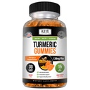 Kaya Naturals Gurkemeje Kosttilskud Gummier - Pure Nature Gurkemeje -Gurkemeje Gummier - 30 Grev Gummy - Gurkemeje med sort peber ekstrakt