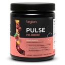 LEGION Pulse Pre Workout Supplement - Alle naturlige nitrogenoxid Preworkout Drink til Boost Energy, Kreatin Free, naturligt sødet, Beta Alanine, Citrulline, Alpha GPC (Fruit Punch)