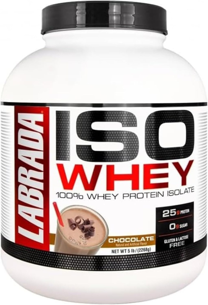 Labrada Nutrition ISO Valleisolat Protein Chocolate 5 Pund
