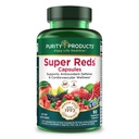 Renhed Produkter Super Reds Kapsler Formel (20 + Økologiske Super Frugter og bær) Certificerede økologiske Phytonutrients - 90 Kapsler