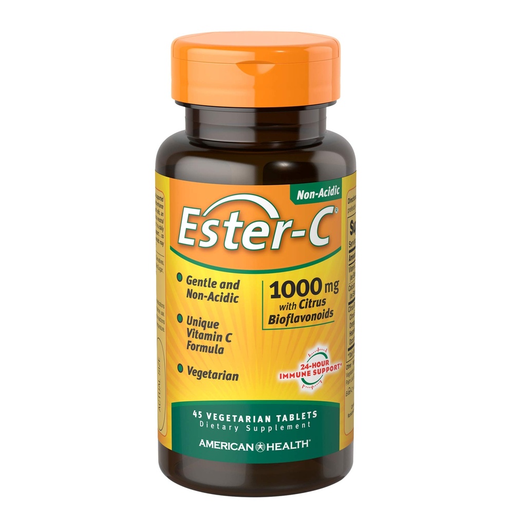 American Health Ester- C med Citrus Bioflavonoider, Tablet, 45 Greve
