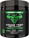 Prime Labs Tribulus Terrestris til mænd 1300mg - Forbedret med 95% saponiner - Energi, Vitality, Styrke - 120 Greve