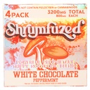 Shrumfuzed - Proprietary Nootropic Gummy 3200mg - Lion's Mane, Reishi, Chaga, and Cordycep Nootropic Mushroom Blend (4, White Chocolate Peppermint)