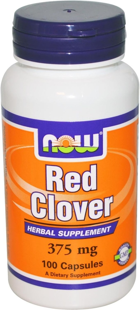 Nu fødevarer rød kløver, 375 mg, 100 Caps