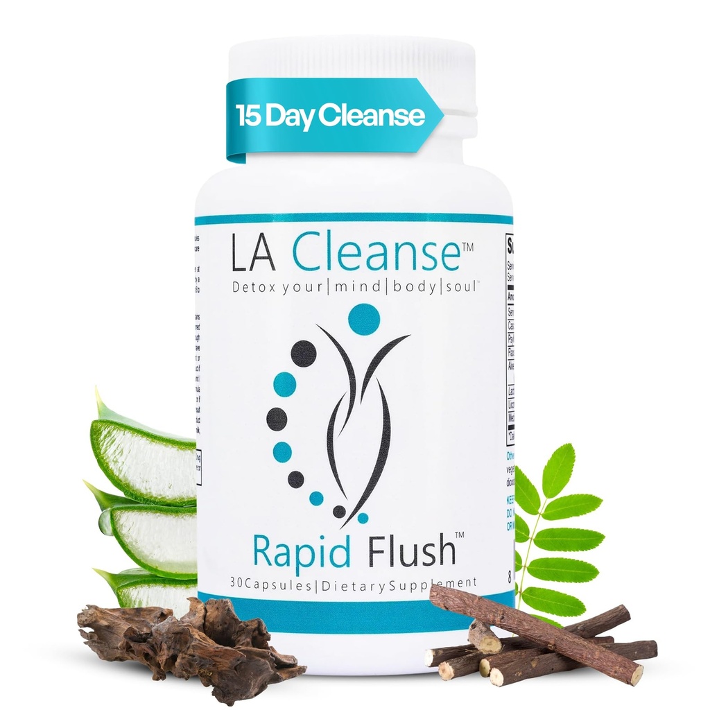 15 dag rengøring og afvænning - hurtig skylning 15 dag tandrensning for afvænning, kolon rengøring, kolon brudforlængelse Gut support - forbedre fordøjelsen med Cascara Sagrada, Senna Leaf, Psyllium Husk - kapsler 30 Greve