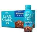 GNC Lean Shake 25 Protein Shake, Clinically Proven Weight Management, Meal Erstatning, 25g Protein med nul tilsat sukker, klar til at drikke, Swiss Chocolate, pakke med 12