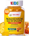 Magnesium Glycinate Gummies 100 mg til børn og Adults- Bedtime Formel, dyb rolig søvn supplement - Glicinato de Magnesio