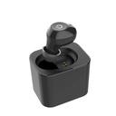 Single Hearing Aid Black Digital Hearing Forstærker for seniorer til at assistere Høring 2 kanaler Single Earbud til højre eller venstre øre Brug 3 Modes