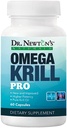 Dr. Newtons Naturals Omegakrill Pro EPA & DHA, Omega 3, Pristine Krill Oil - Brain, Joints, Eyes - 60 Softgels