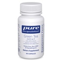 Pure indkapslinger Green Tea Extract (dekaferet); Hypoallergen Antioxidant Support til alle celler i kroppen *; 60 kapsler