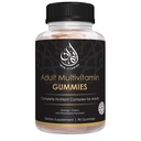 Halal Complex Voksen Multivitamin Gummy Note 124; Natural ImmunoBoost for Mænd & Kvinder