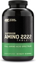 Optimum Nutrition Superior Amino 2222 Tablets, Complete Essential Aminoacids, EAA, 160 Count