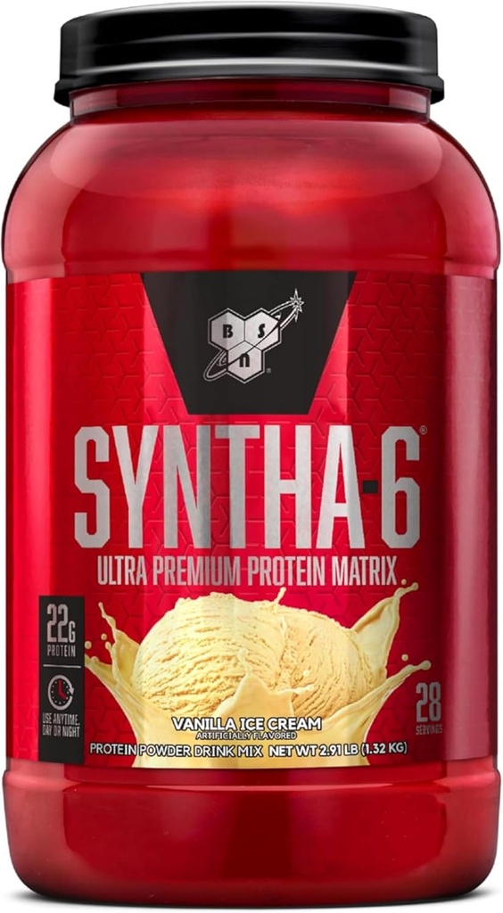 BSN SYNTHA- 6 Protein - Vanilla Ice Cream 3 lbs.