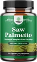Nature Craft Extra Strength Saw Palmetto Extract - Avanceret Saw Palmetto til kvinder og mænds hårsundhed og urinvejsstøtte med Plant Steroler & Flavonoider - Potent Urtebind Supplement 120 Kapsler