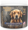 Multivitaminer, Balanceret Nutrition til din gyldne retriever, 90 Greve, Made in The USA with Real Bacon