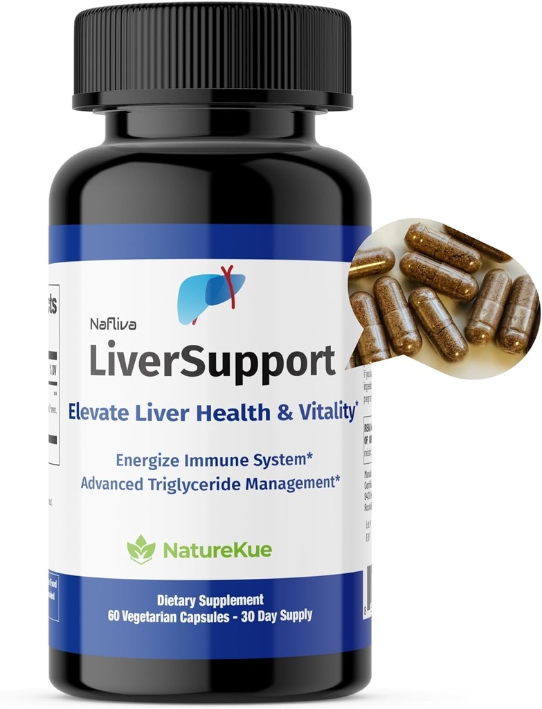 NatureKue LiverSupport - Avanceret sundhedstillæg med Deepure Tea & Milk Thistle