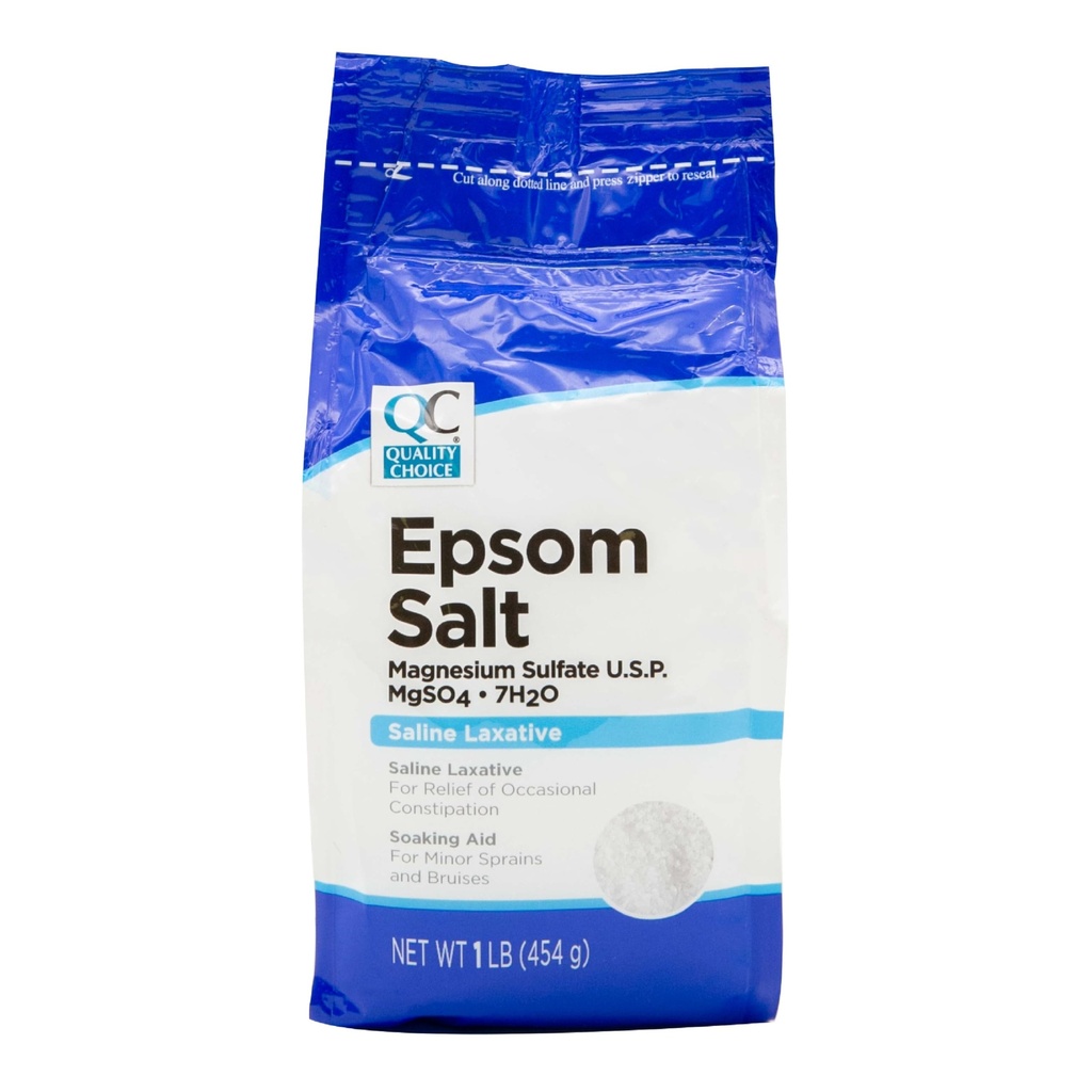 Kvalitetsvalg Epsom Salt Saline Laxative 1lb