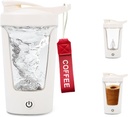 Elektrisk Shaker Flaske, Bærbar Protein, Mixer Cup, USB C Shaker for Glat Protein Shakes, BPA- Gratis, Tritan, 450ml, 16oz, Stir Cup, 500mAh Genopladelig