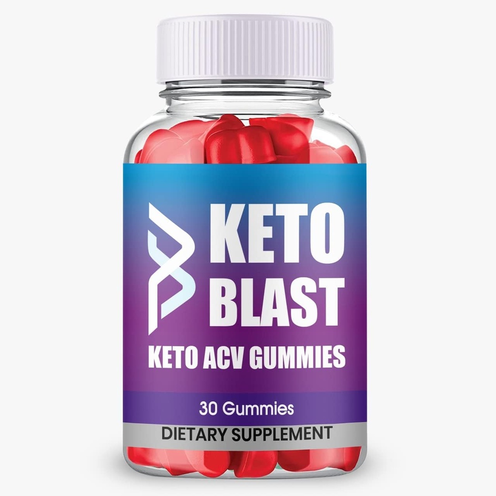 (1 pakke) Keto Blast Gummies, Maksimal styrke, Original Keto Blast Gummy, Advanced Formel, 30 dages forsyning