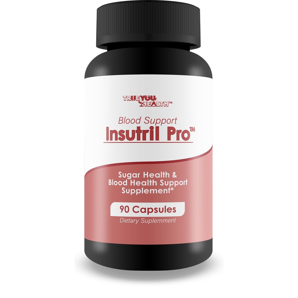 Blood Support Insutril Pro - Our Best Sugar Health & Blood Health Support Supplement - Circulatory Health Support - Blood Balance Blood Boost Blood Circulation Supplements - Health Blood Balance Pills