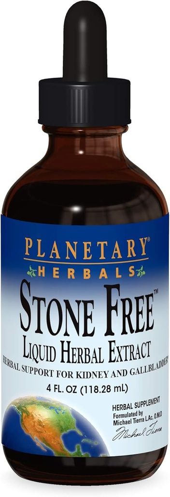 Planetariske Herbals: Stone Free 4 oz. Flydende