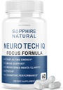 Neuro Tech IQ Brain Supplement Neurotech Iq Focus Formel piller (60 kapsler)