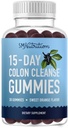 15 Day Colon Cleanse & Detox Gummies ttesmå 124; Lejlighedsvis Forstoppelse & Bloating Relief • 124; Hurtig fungerende Cleanser & Debloat for kvinder og mænd med Triphala for regelmæssighed & Gut Health • 124; Vegan, Gluten- Free