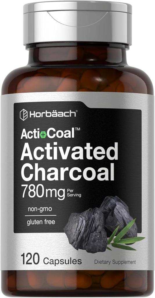 Horbäach Charcoal Pills 780mg