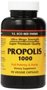 Propolis- Raw Ubehandlet 1000mg Y.S. Organic Bee Farms 90 Caps, pakke med 2