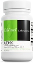 DAVINCI Labs ADK - Hjælper support ben, hjerte og immunforsvar - Kosttilskud med vitaminer A, D3 & K2 (som MK- 7) - Vegetar, Gluten Free & Soy Free - 30 kapsler