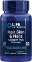 Life Extension Hår, hud, & Nails- Collagen Plus, 120 Greve