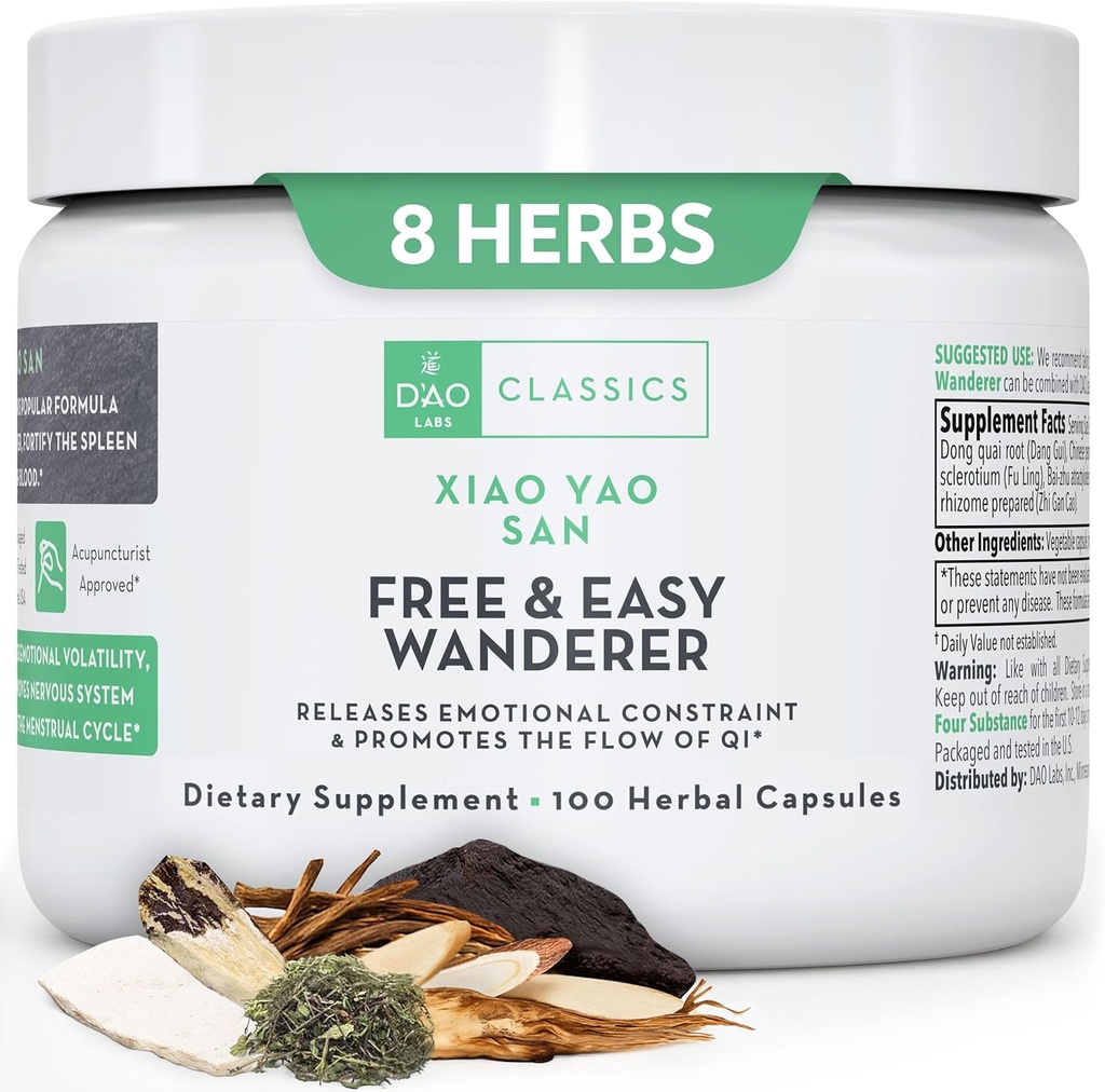 D 'AO Labs Free & Easy Wanderer - Xiao Yao San - Urtekapsler. 100 urtekapsler