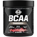 PMD Sports BCAA Charged Delicious Amino Acid Drink Mix for Performance, Recovery, Endurance og Hydration - Øge muskel funktion til træning og daglig energi - Cherry Limeade (30 Serveringer)