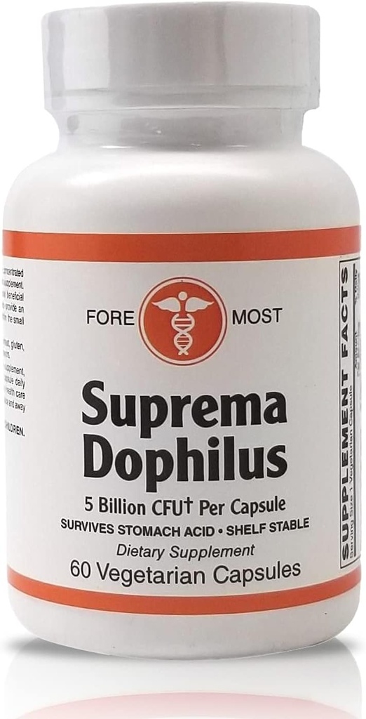 Holistic Health Suprema Dophilus 60 Vegetarian Capsules
